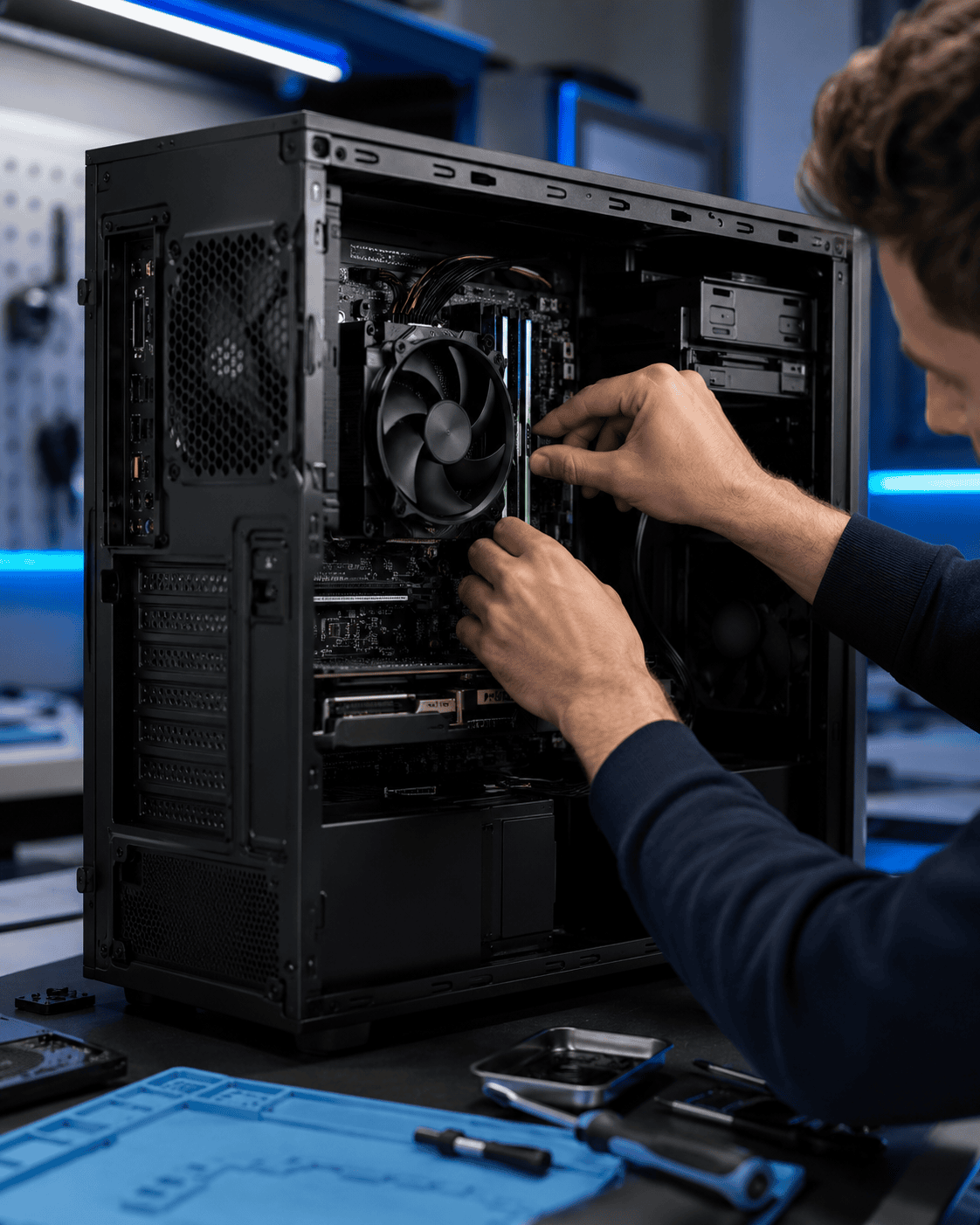 Reparación y mantenimiento de ordenador en Málaga - Serrano Tech